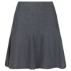 Neo Noir Hanna knit skirt - skjørt - grey melange