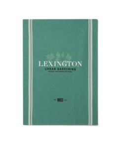 Lexington Herb Organic Cotton Twill Kitchen Towel - kjøkkenhåndkle - green/white