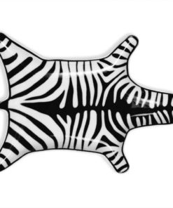 Zebra Stacking Dish - Black and White