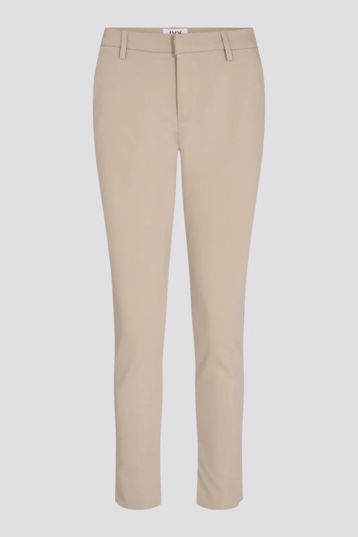 IVY copenhagen - Alice MW pant - bukse - latte