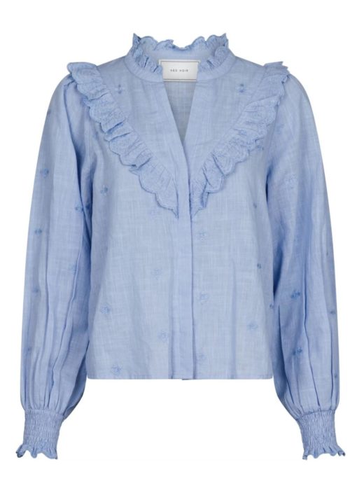 Degas blouse, light blue