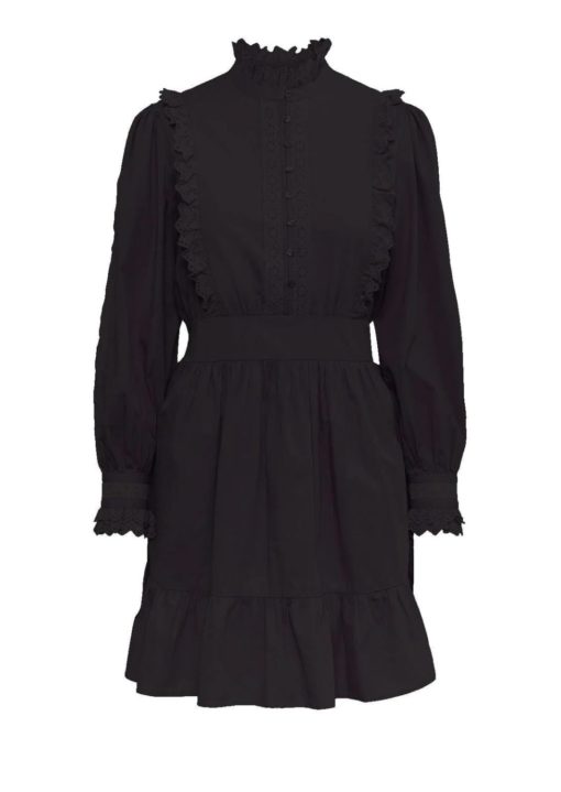 Yassiv ls dress, black