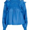 Sarna S Voile blouse, blue