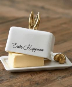 Riviera Maison Easter Happiness Butter Dish