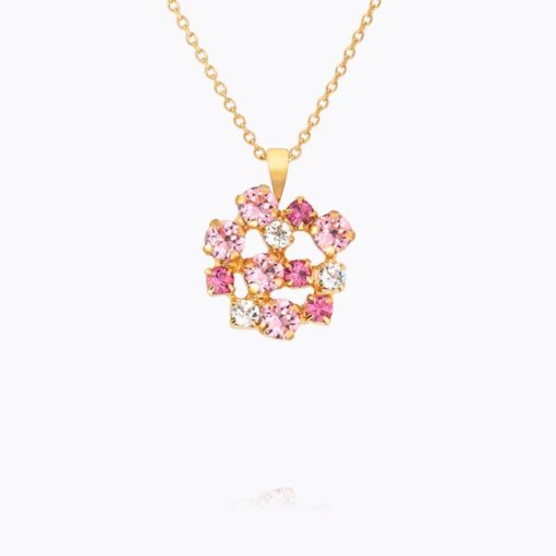 Caroline Svedbom Kassandra necklace - smykke - pink combo