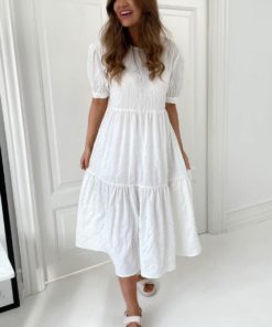 BYIC Long Vilma dress - kjole - white