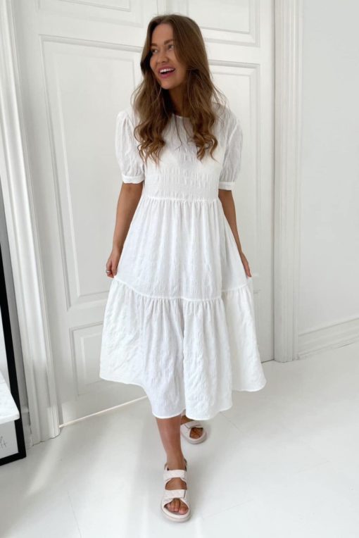 BYIC Long Vilma dress - kjole - white