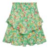 Y.A.S Yasuria HW skirt, poison green/uria print
