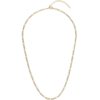 Figaro chain necklace thin 45cm