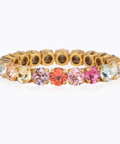 Caroline Svedbom Gia Stud bracelet - armbånd - pastel rainbow combo