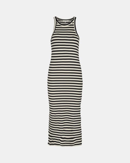 Sofie Schnoor dress - kjole - black striped S232287