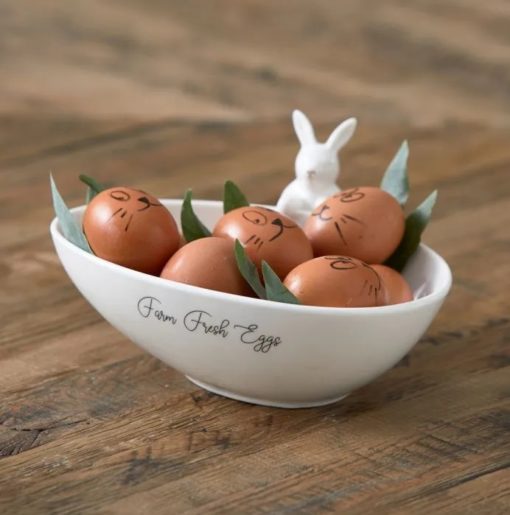 Riviera Maison Fresh Farm Eggs Bowl