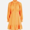 Y.A.S reykjavik ls dress, orange ochre