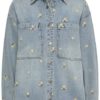 KAFFE - kababeth denim jacket - dongerijakke - light blue washed denim