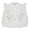 Y.A.S yasranja 3/4 shirt, star white