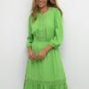 Kafreya dress, poison green