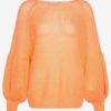 Noella Miko knit sweater, melon