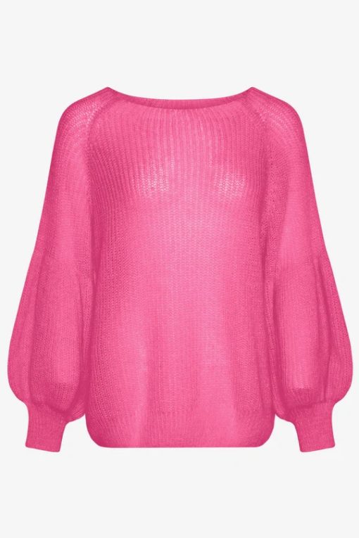 Noella Miko knit sweater, pink