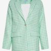 Noella Jasmine loose blazer, lime mix