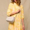 Noella imogene sh. dress, rose yellow flower