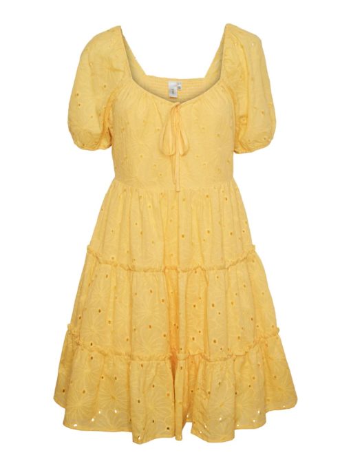 Y.A.S yaskasho 2/4 dress, sunset gold