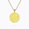 Chloe necklace, sunshine delite