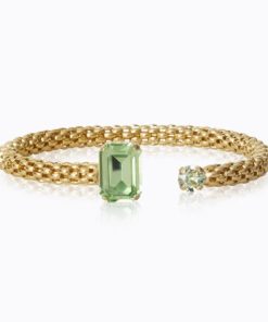 Daria Bracelet, peridot/chrysolite