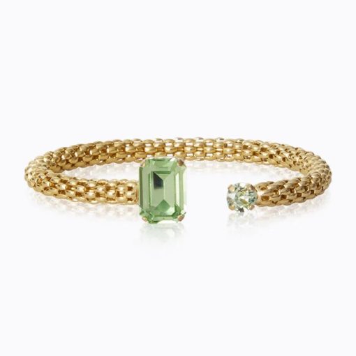 Daria Bracelet, peridot/chrysolite