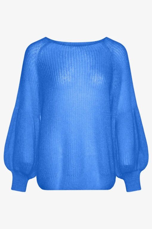 Noella Miko knit sweater, blue