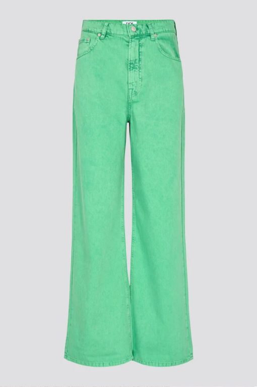 IVY Brooke Jeans Stone Color, lime green