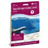 Turkart Hardangervidda vest 1:50 000