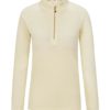 WoolLand  Rena Half zip top Woman