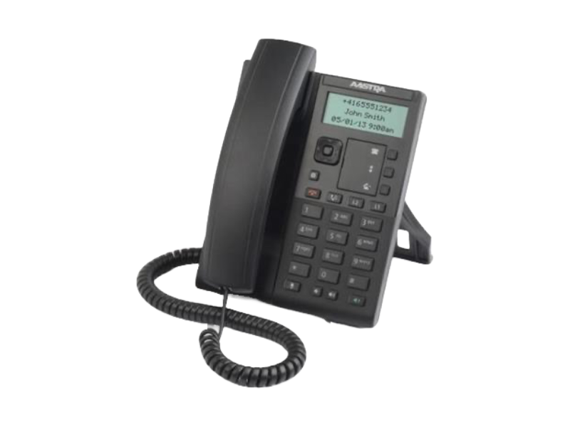 Mitel 6863i uten AC adapter- en rimelig 2-linjers SIP  Telefon