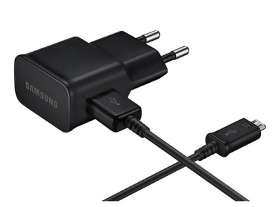Reiseadapter for Samsung A20s - svart