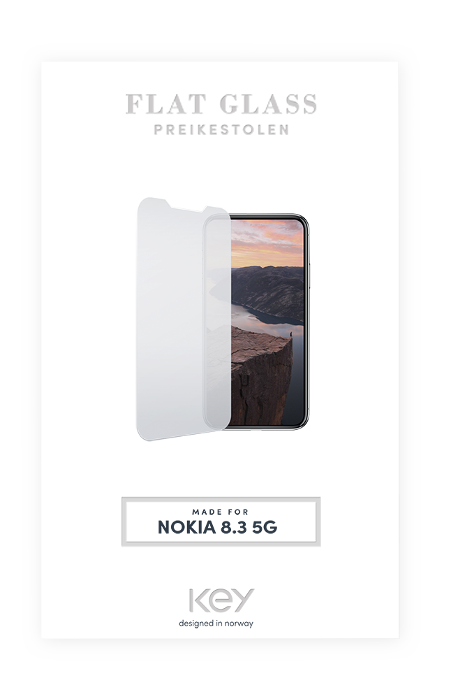 Skjermbeskytteles for Nokia 8.3