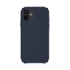 Baksidedeksel for iPhone 12- silikon - blå