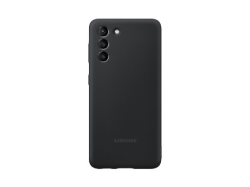 Baksidedeksel for Samsung S21 - Silikon - Svart