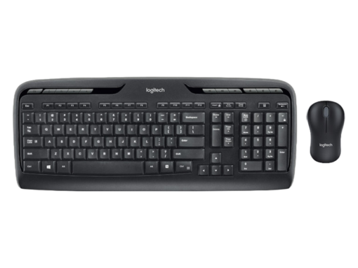 Logitech tastatur og musesett - svar.  Tilbehør til Samsung LCD-skjerm