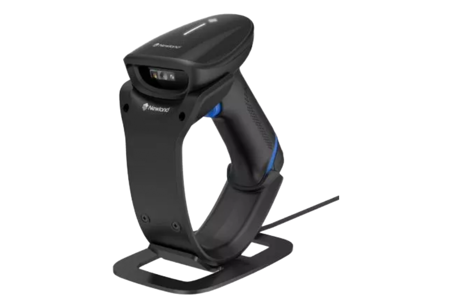 Scanner- trådløs Bluetooth håndholdt leser med stativ / dokkingstasjon