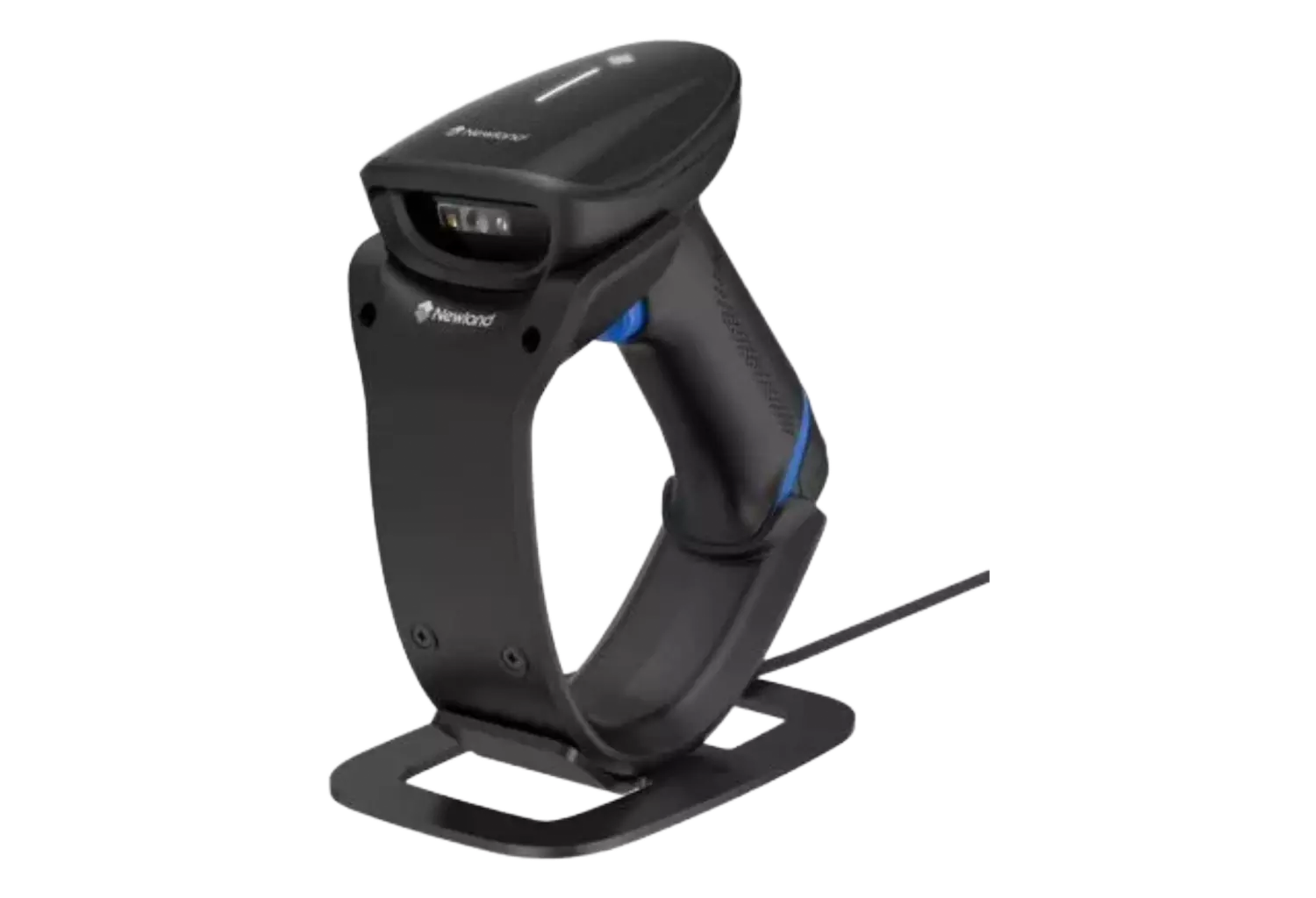 Scanner- trådløs Bluetooth håndholdt leser med stativ / dokkingstasjon