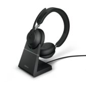 Evolve2 65 med ladestativ USB Type- A Microsoft Teams- Sort