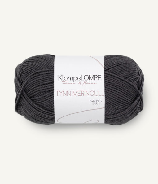 KLOMPELOMPE TYNN MERINOULL 5885 Dempet sort