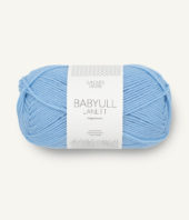 BABYULL LANETT 5904 Lys blå