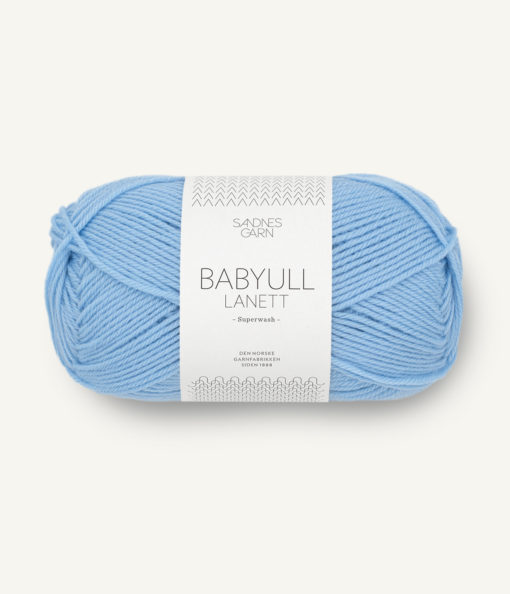 BABYULL LANETT 5904 Lys blå