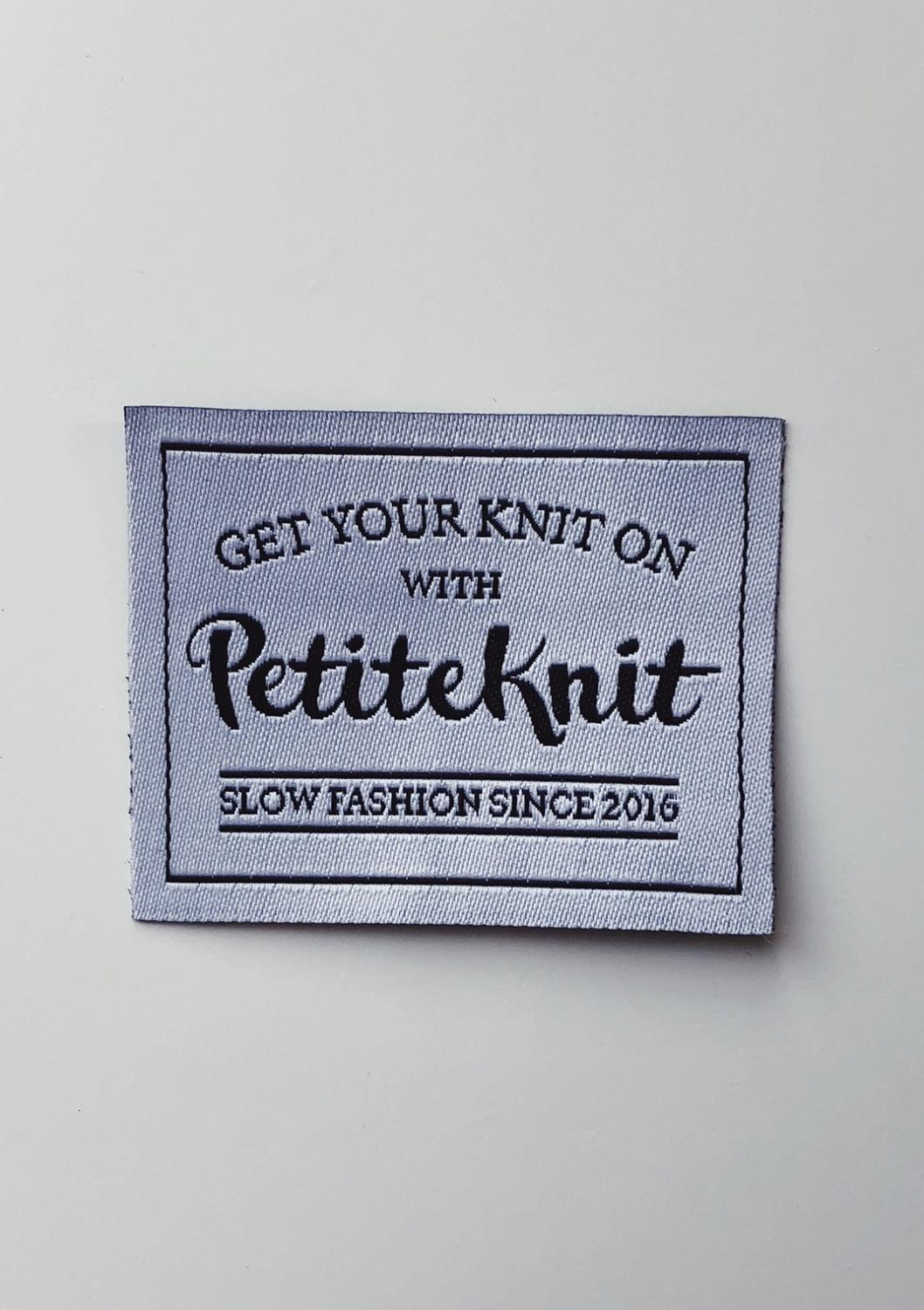 PETITE KNIT MERKELAPP Get Your Knit On With PK