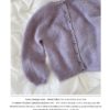 PETITE KNIT PK-74 Novice cardigan Jr Mohair edition