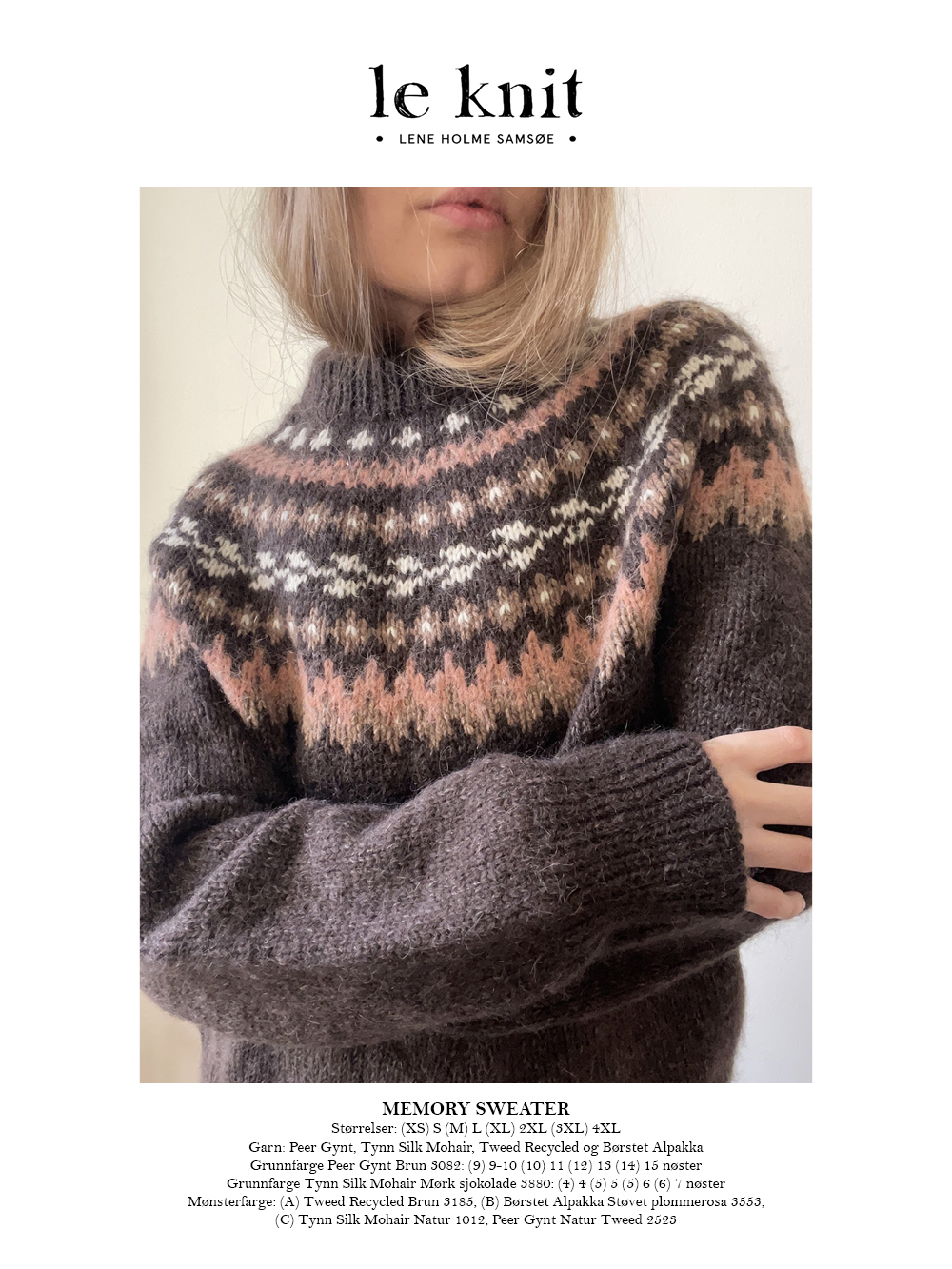 Le Knit MEMORY Sweater