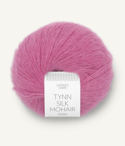 TYNN SILK MOHAIR 4626 Shocking Pink