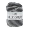 Lang Yarns MILLE COLORI Socks and Lace Luxe 003 Sort/Grå/Glitter