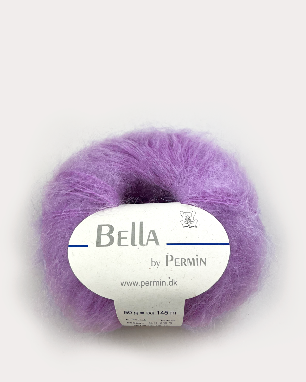 BELLA MOHAIR by Permin 883281 Violet